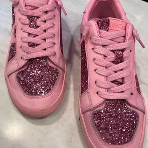 Alexis 2 Glitter Lace Up Sneakers